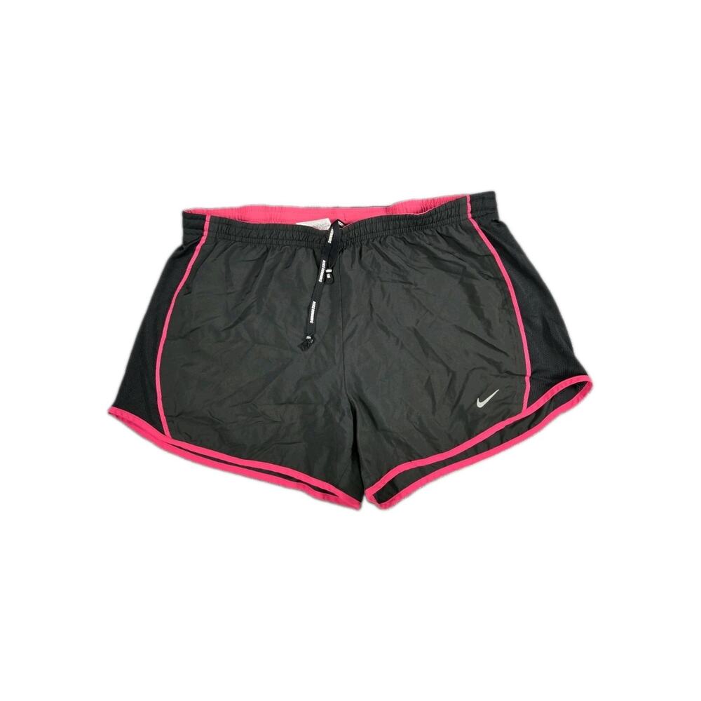 Nike Short Women's Size M Black Pink Athletic Running Activewear Gym Hiking C10